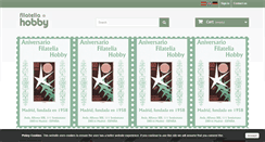 Desktop Screenshot of filateliahobby.es